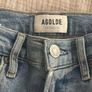 Agolde high waist pinch Jean